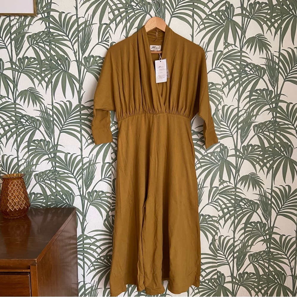 Mien Sedona Jumpsuit in Ochre